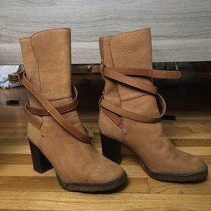 Tory Burch wrap boots